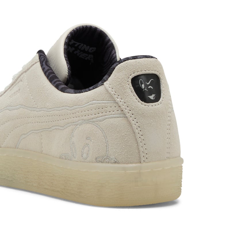PUMA Suede CASPER Mens White Sneakers - Image 3
